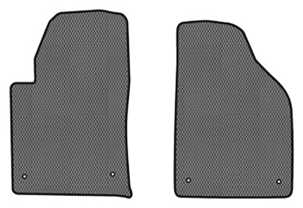 EVA коврики в салон авто передние EVAtech для Dart Dodge 2012-2016 1 поколение Sedan USA DE1865AG2LA4RGB - Фото 1