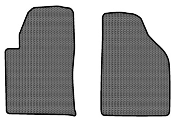 EVA коврики в салон авто передние EVAtech для Dart Dodge 2012-2016 1 поколение Sedan USA DE1865AG2SGB - Фото 1