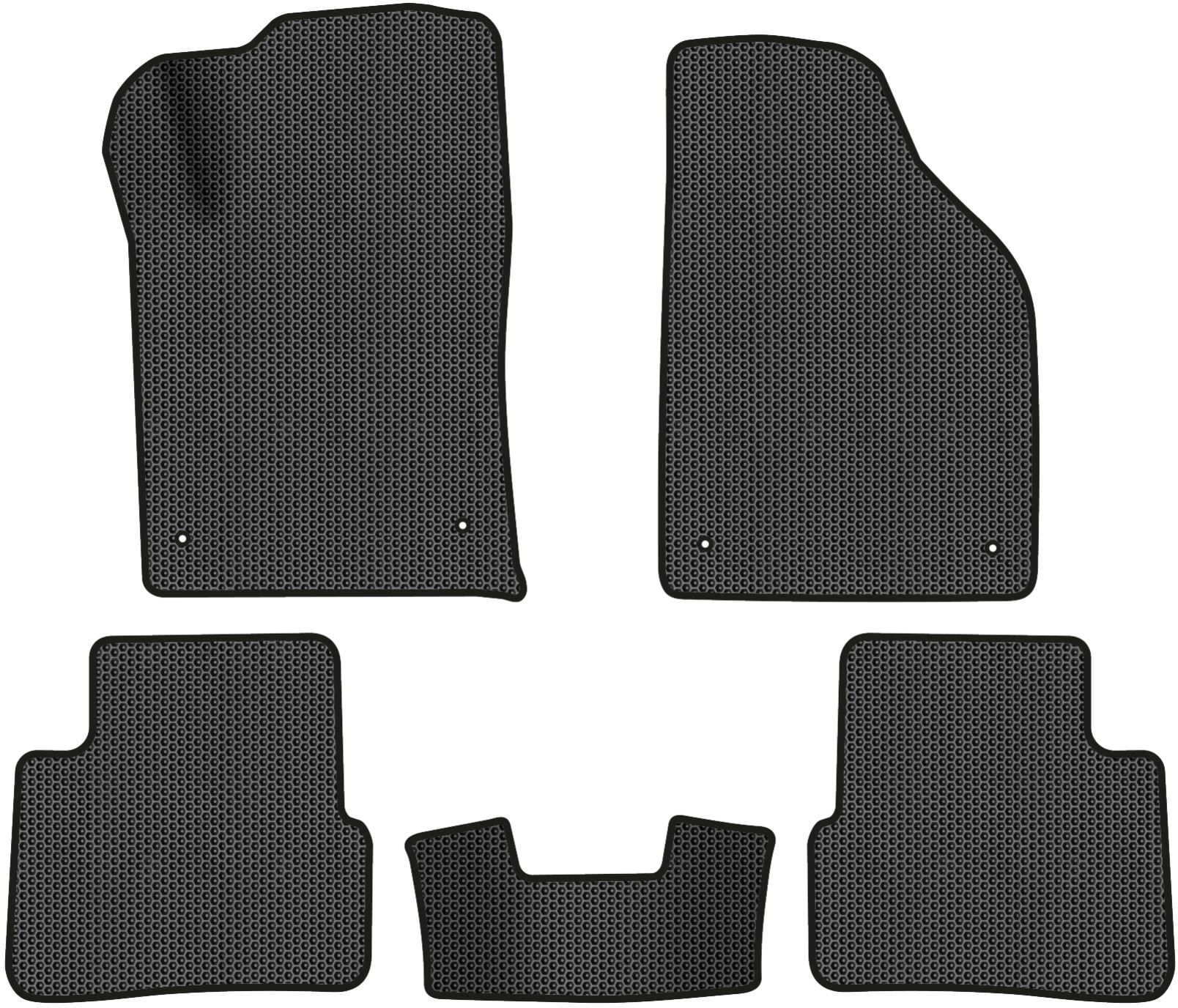EVA коврики в салон авто EVAtech для Dart Dodge 2012-2016 1 поколение Sedan USA DE1865CE5LA4SBB - Фото 1