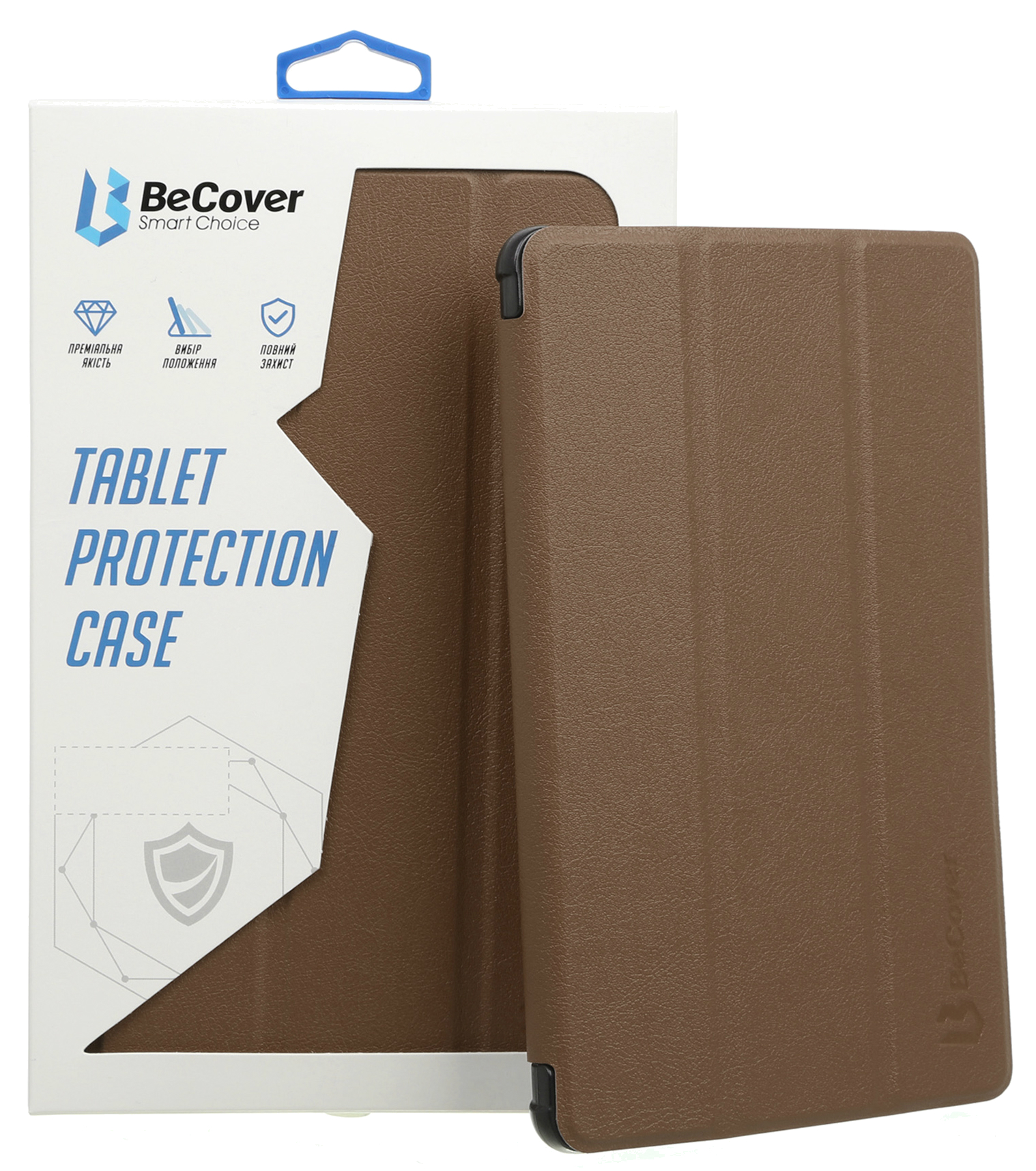 Чехол для планшета BeCover Smart for Samsung Galaxy Tab S6 Lite SM-P610/SM-P615 Brown (705176) - Фото 1