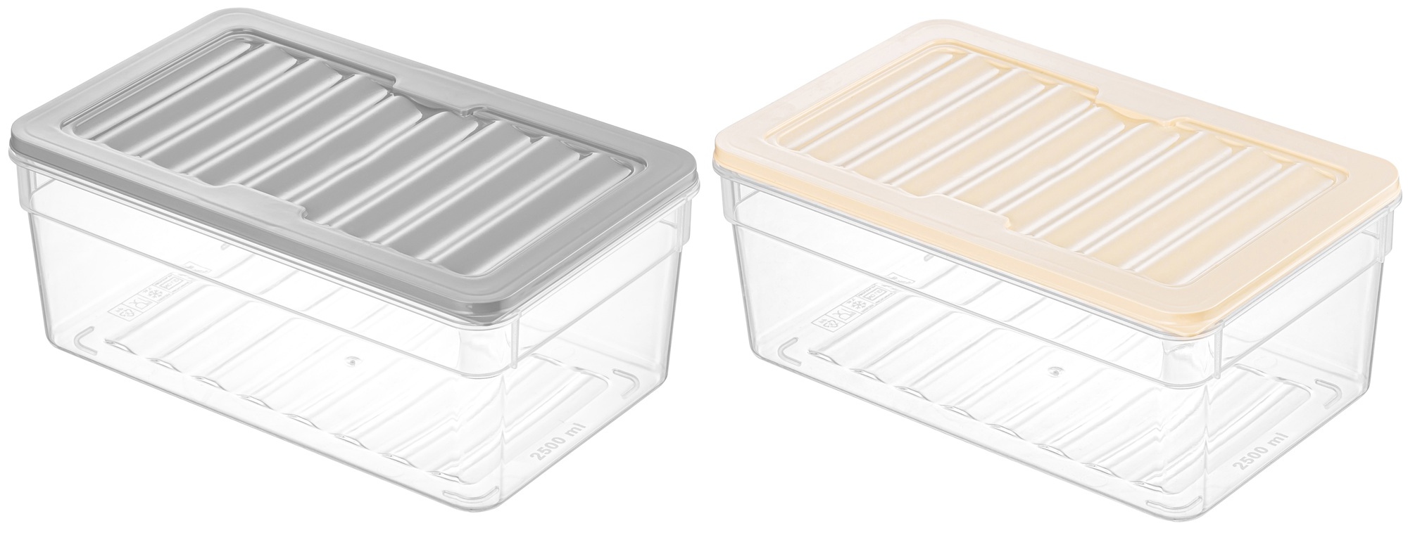 Емкость для хранения Idea Home Deep Fresh Box MIX 2.5л в ассортименте (00986) - Фото 1