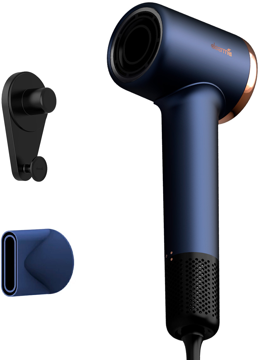 Фен Deerma DEM-CF50W Navy Blue - Фото 1
