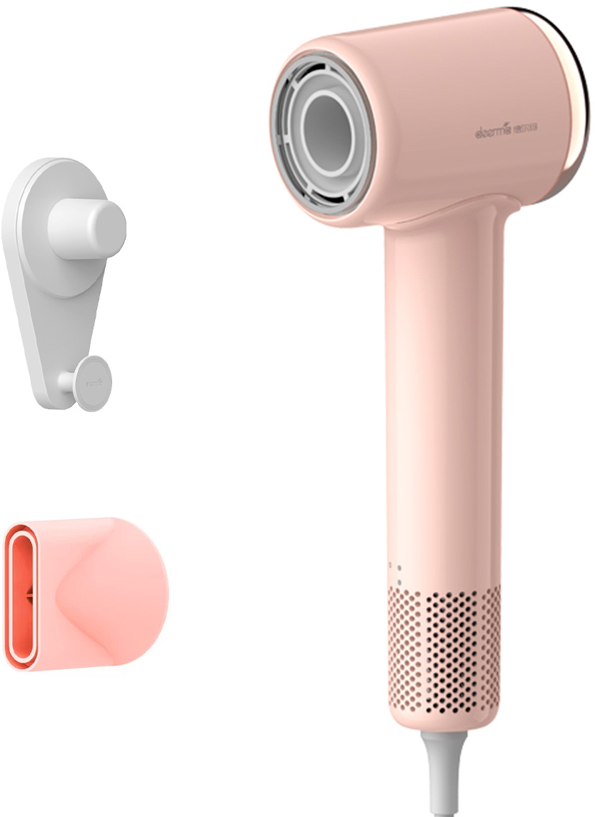 Фен Deerma DEM-CF50 Pink - Фото 1