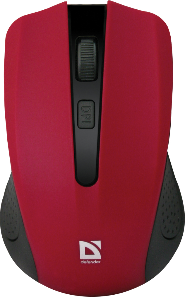 Миша бездротова Defender Accura MM-935 Red (52937) - Фото 1