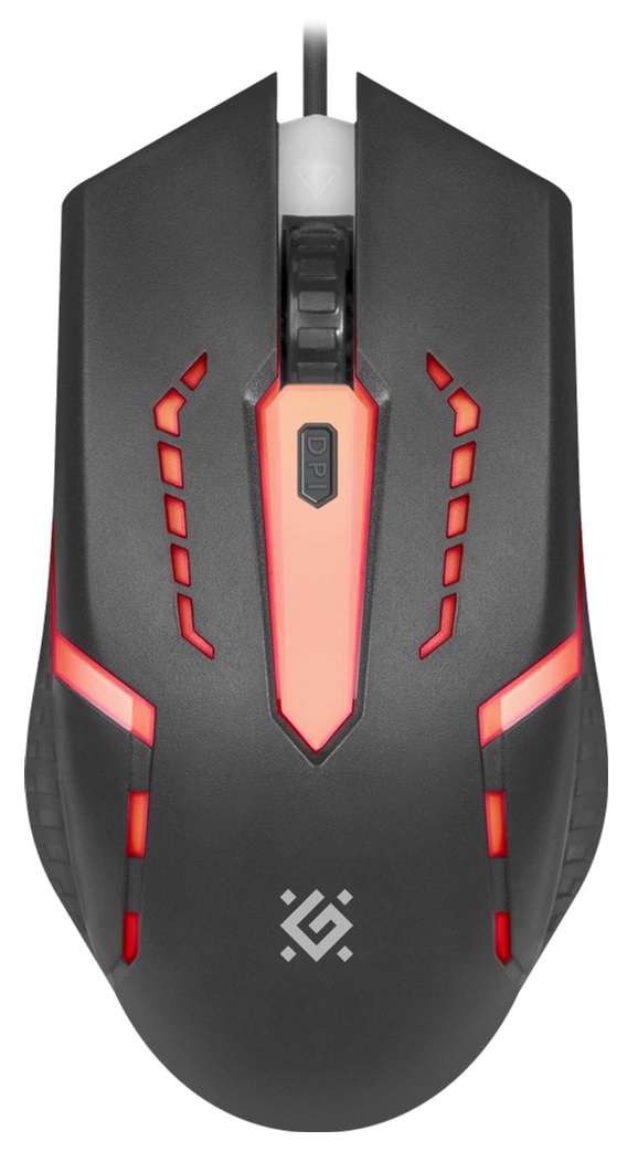 Мышь проводная Defender Flash MB-600L Black (52600) - Фото 1