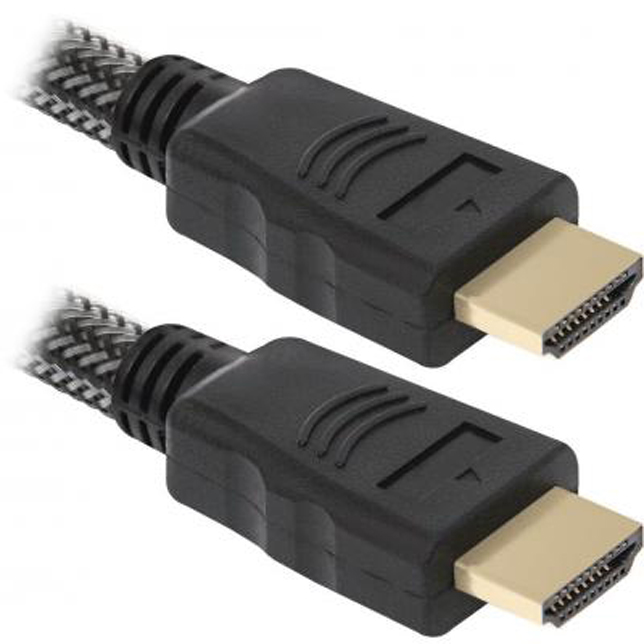 Кабель HDMI Defender HDMI to HDMI 3m HDMI-10PRO v1.4 (87434) - Фото 1
