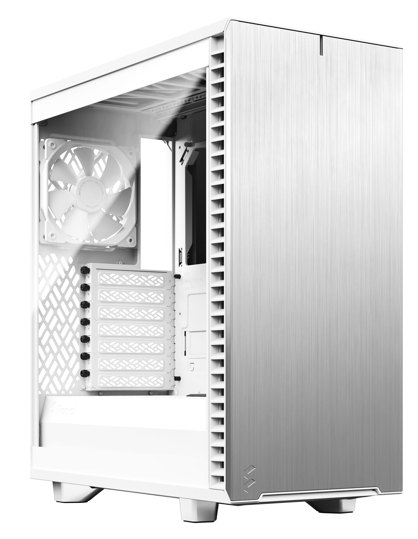 Корпус Fractal design ATX без БП Define 7 Compact White TG СТ (FD-C-DEF7C-04) - Фото 1
