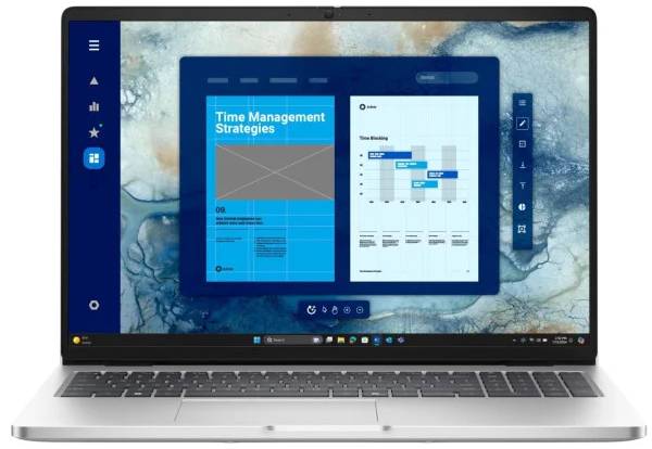 Ноутбук Dell Pro 16 (BTO105_PC16250_UA_UBU) Silver - Фото 1