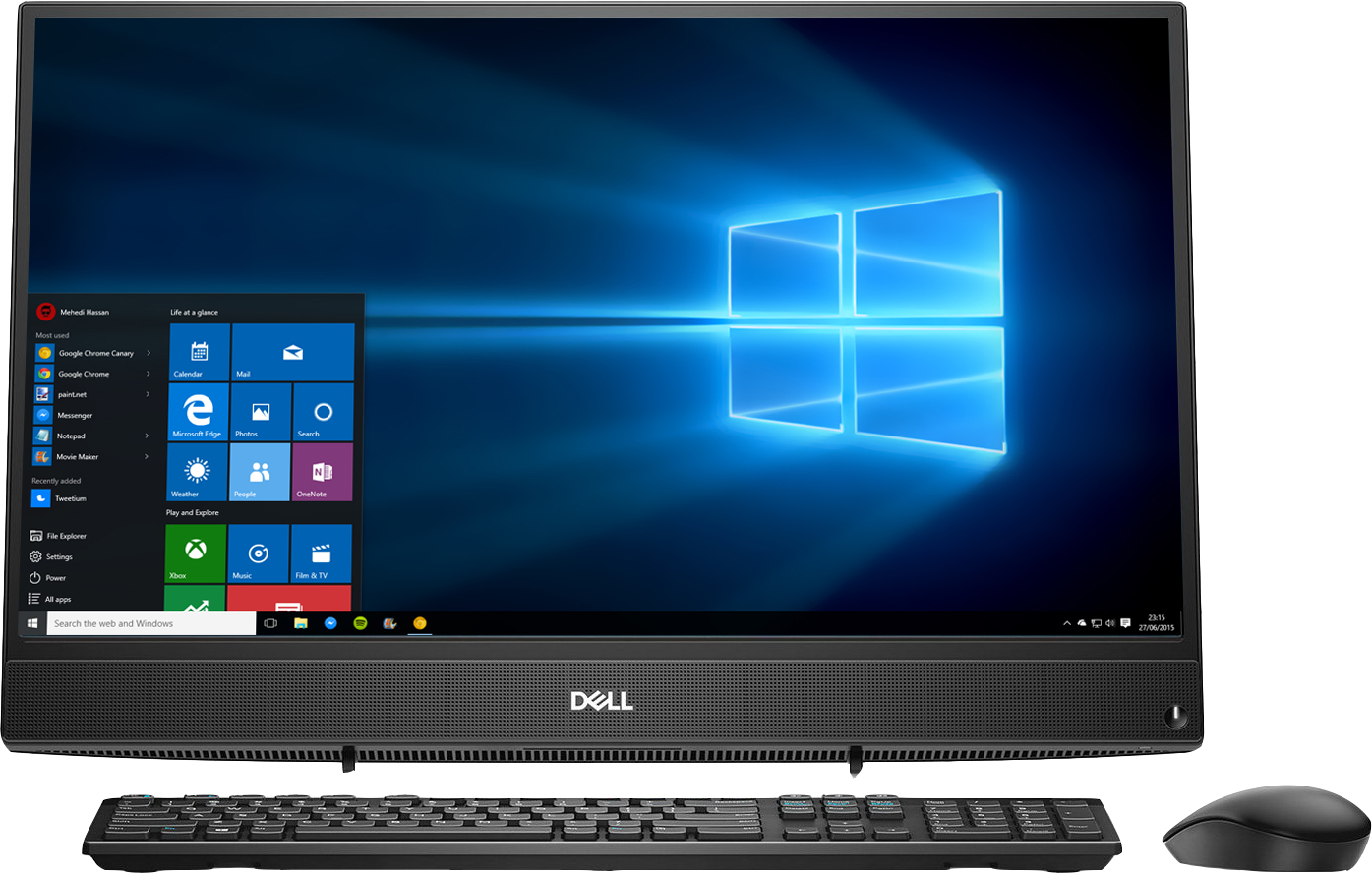 Компьютер-моноблок Dell Inspiron 3280 (3280i38H1IHD-WBK) Black купить ...