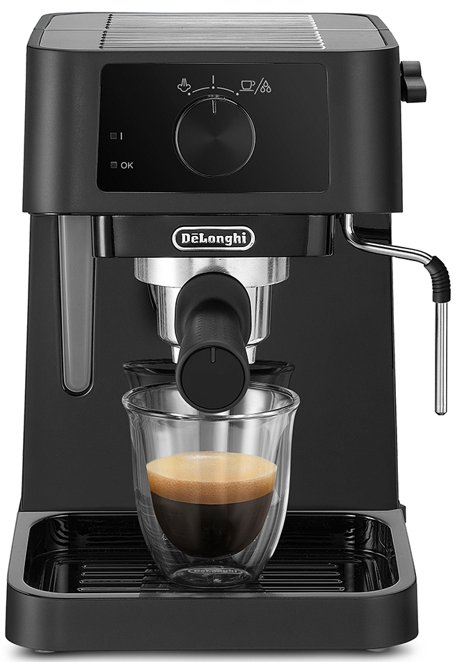 Кофеварка рожковая Delonghi EC230.BK - Фото 1