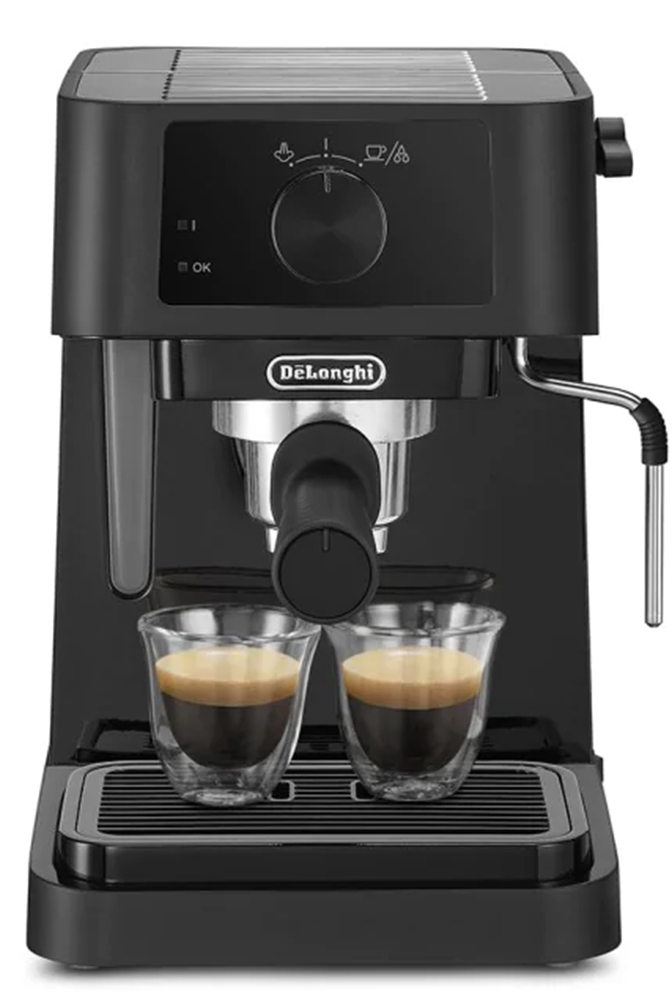 Кофеварка рожковая Delonghi EC235.BK - Фото 1