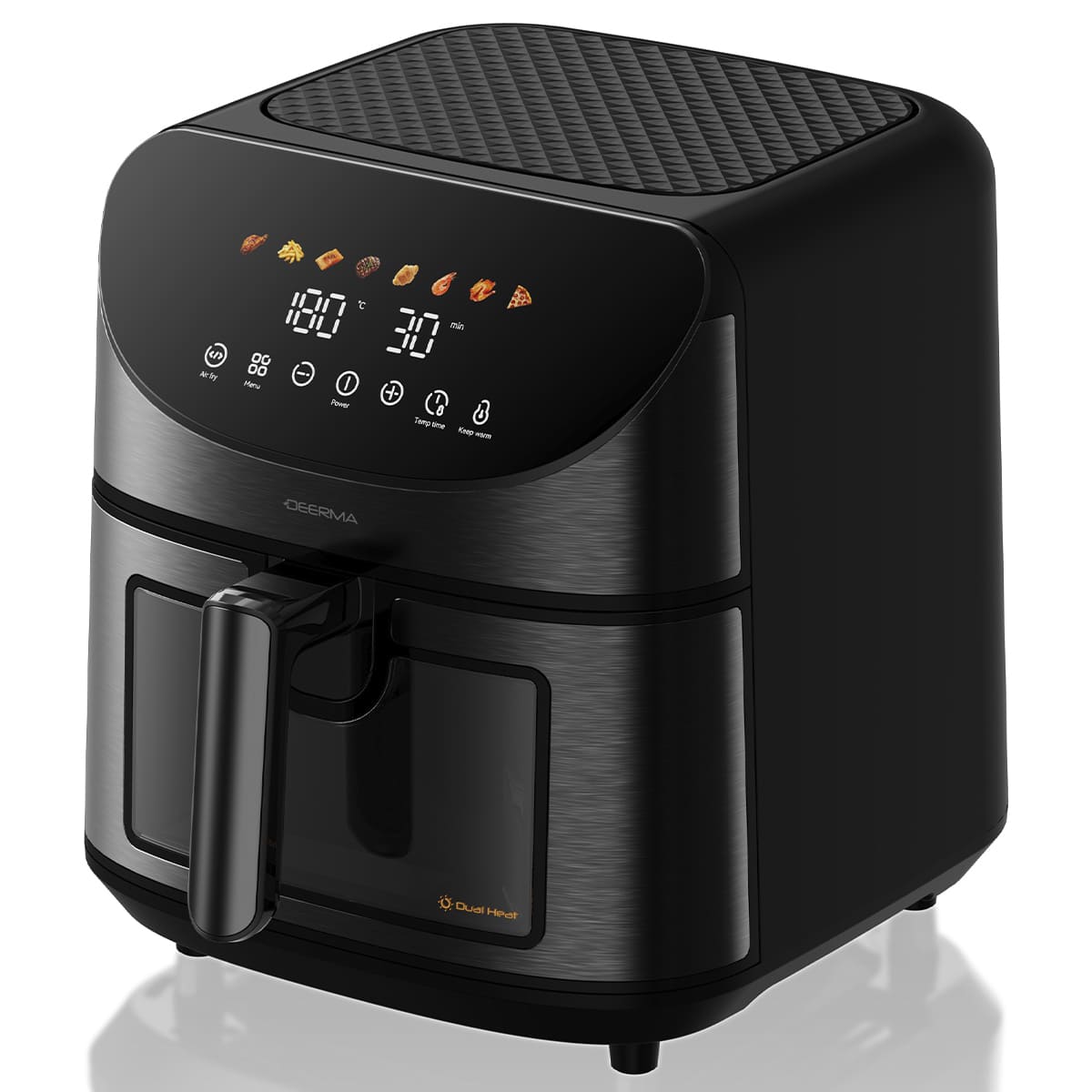 Мультипечь Deerma Air Fryer KZ150 8L (DEM-KZ150W) - Фото 1