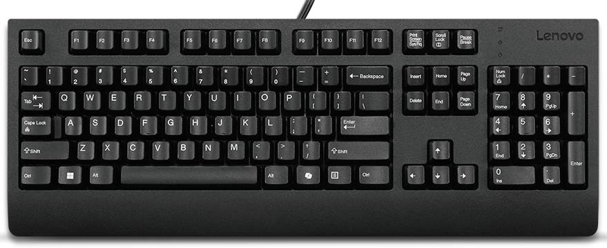 Клавиатура проводная Lenovo Preferred Pro II USB (4Y41R64624)