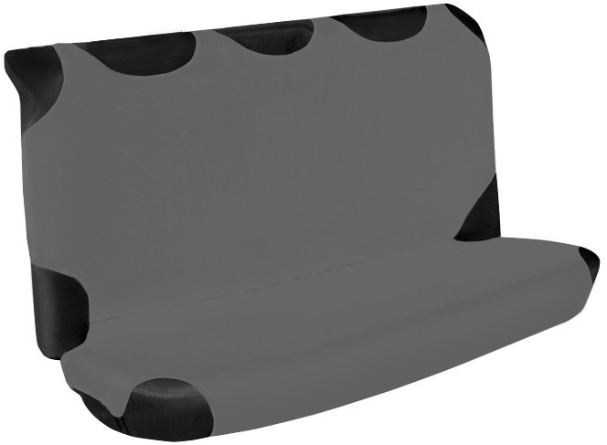 Комплект накидок на сидіння автомобіля Beltex Polo 2 шт. на задні сидіння без підголовників Графіт (BX17510) - Фото 1