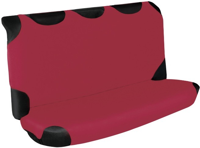 Комплект накидок на сидіння автомобіля Beltex Polo 2 шт. на задні сидіння без підголовників Гранат (BX17410) - Фото 1