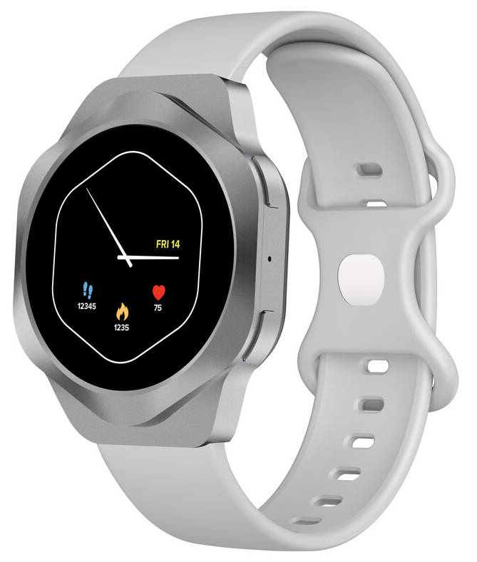 Смарт-часы Canyon Hexagon SW-88 BT-CALL Silver (CNS-SW88SS) - Фото 1