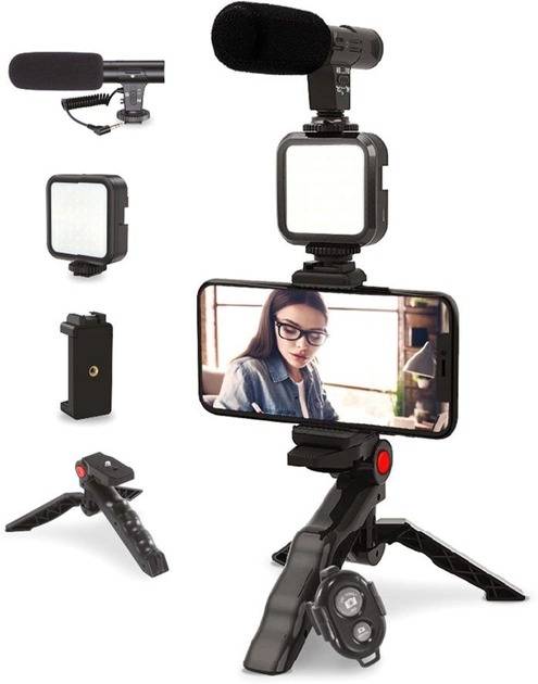 Набор для блогера Piko Vlogging Kit PVK-01LM (1283126515118) - Фото 1