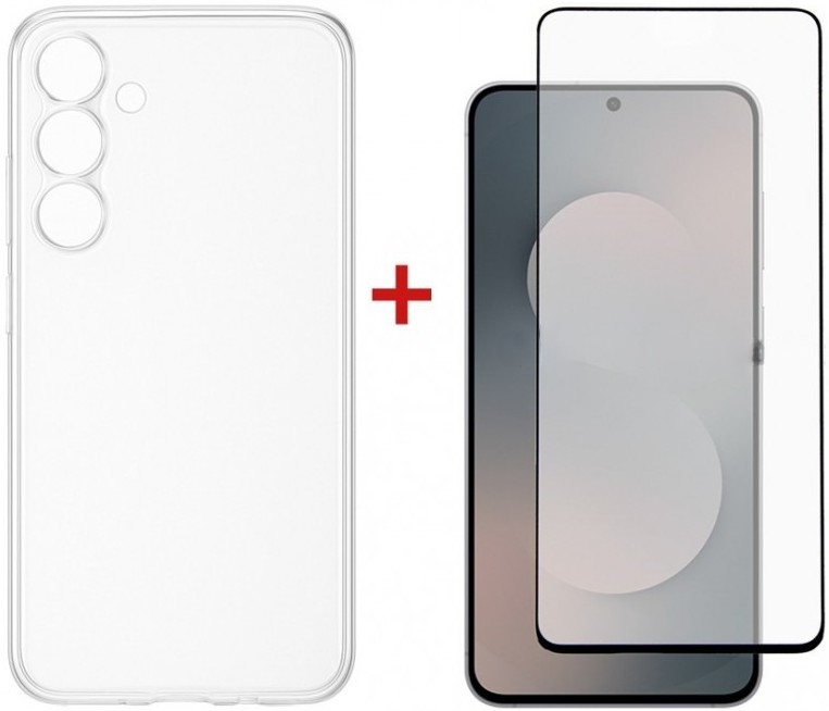 Чохол для смартфону DENGOS Soft for Samsung Galaxy S25 FE SM-S731 Clear (DG-KM-172) +скло