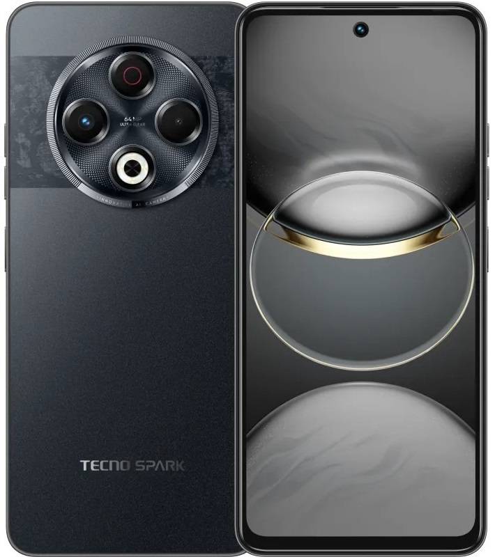Смартфон Tecno Spark 30 8/256Gb Stellar Shadow - Фото 1