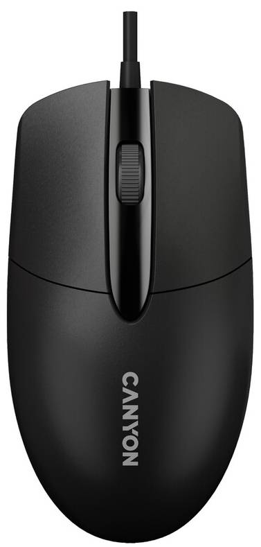 Мышь проводная Canyon M-5 USB Black (CNE-CMS5) - Фото 1