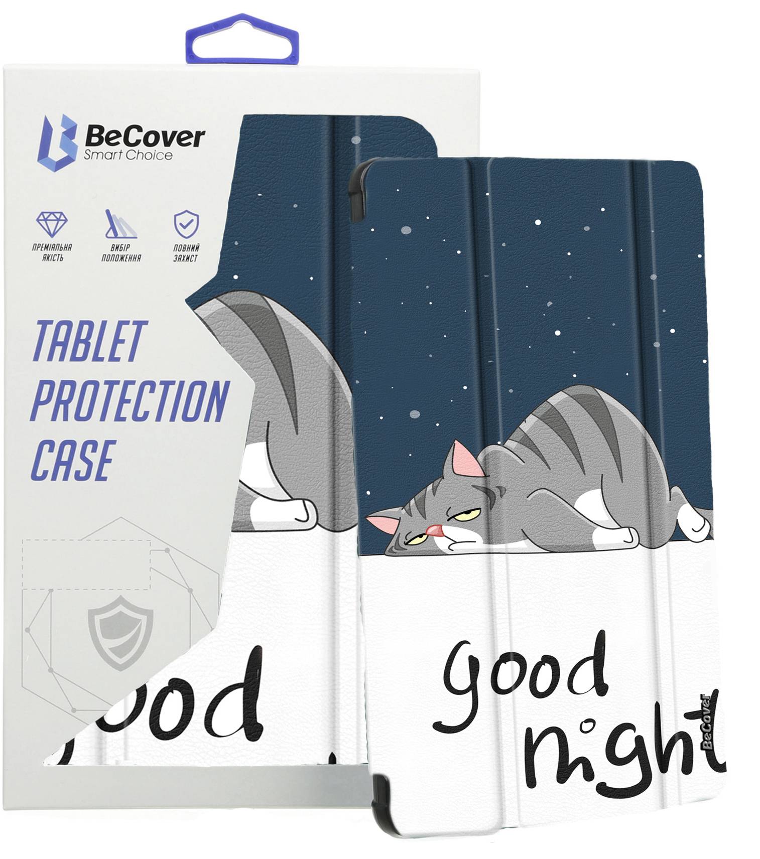 Купити Чохол для планшету BeCover Flexible TPU Mate for Samsung Galaxy Tab A9 Plus SM-X210/SM-X215/SM-X216 11.0" Good Night (710349) - Фото 1 Чохол для планшету BeCover Flexible TPU Mate for Samsung Galaxy Tab A9 Plus SM-X210/SM-X215/SM-X216 11.0" Good Night (710349) - Фото 1