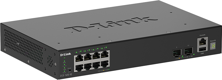 Коммутатор локальної мережі (Switch) D-Link DGS-1530-10 - Фото 1