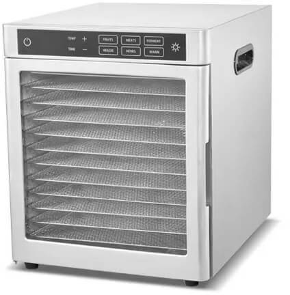 Сушарка для фруктів та овочів Tekhniko DH-12F-SS - Фото 1