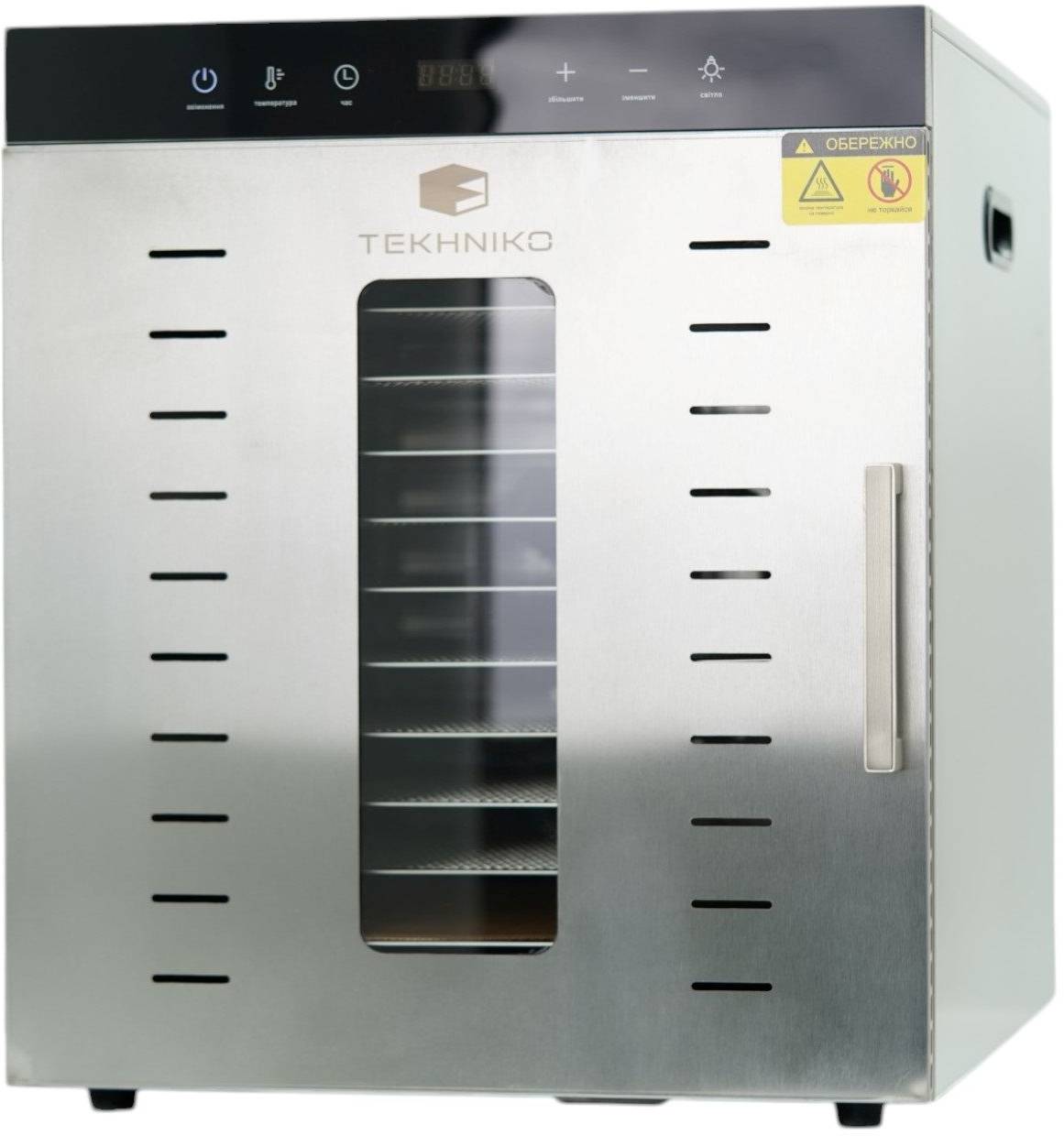 Сушарка для фруктів та овочів Tekhniko DH-10HB-SS - Фото 1