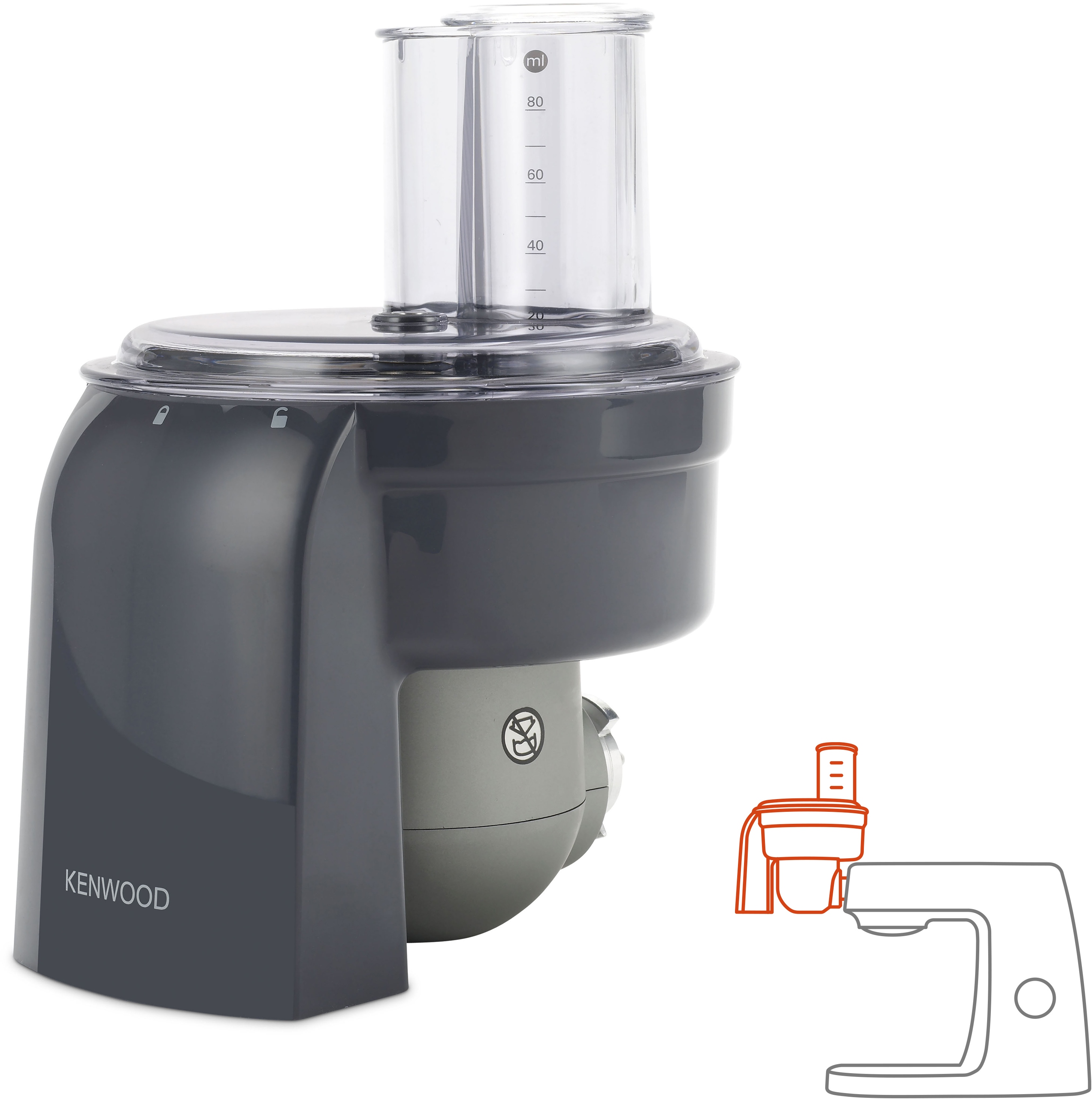Насадка для нарізки кубиками Kenwood MGX/KAX400PL - Фото 1