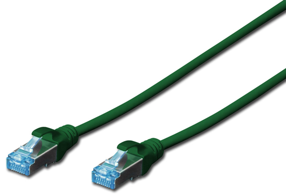 Кабель патч-корд Digitus CAT 5e SF-UTP 2m (DK-1531-020/G) Green - Фото 1