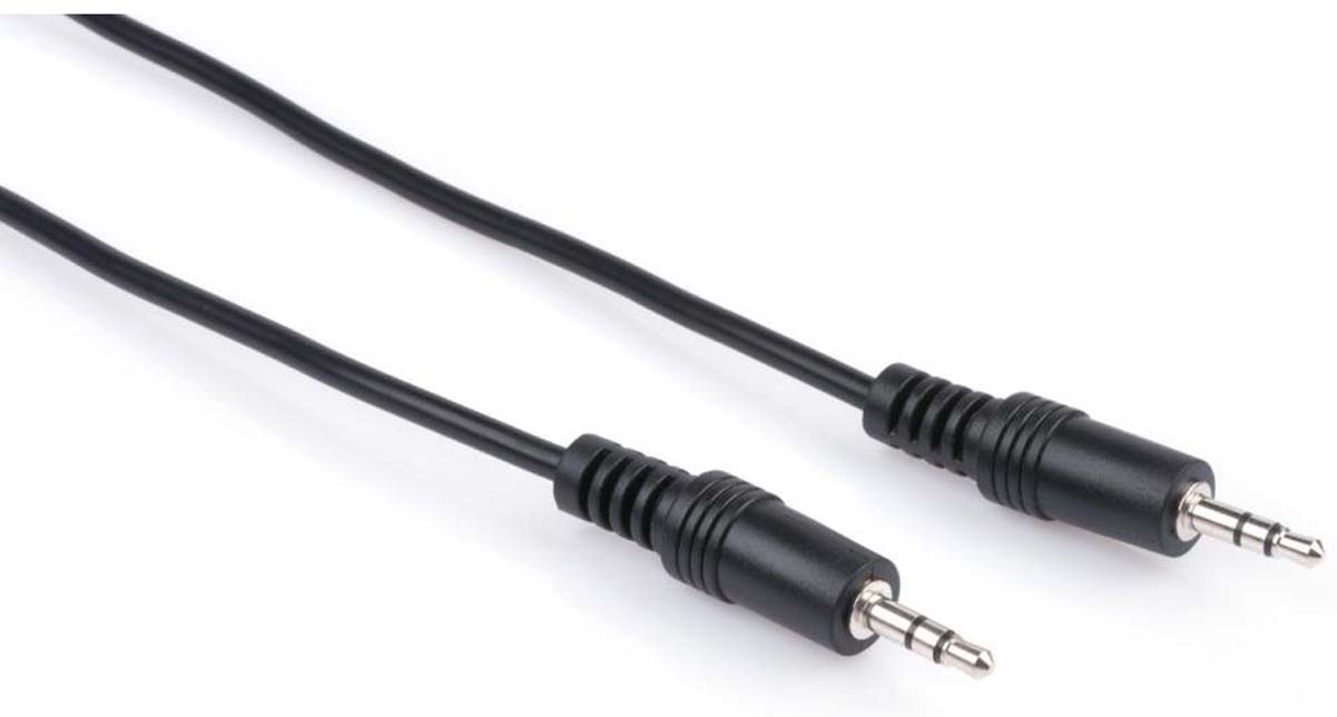 Кабель 3.5 мм - 3.5 мм Digitus Jack 3.5mm M/Jack 3.5mm M 1.5m (AK-510100-015-S) - Фото 1