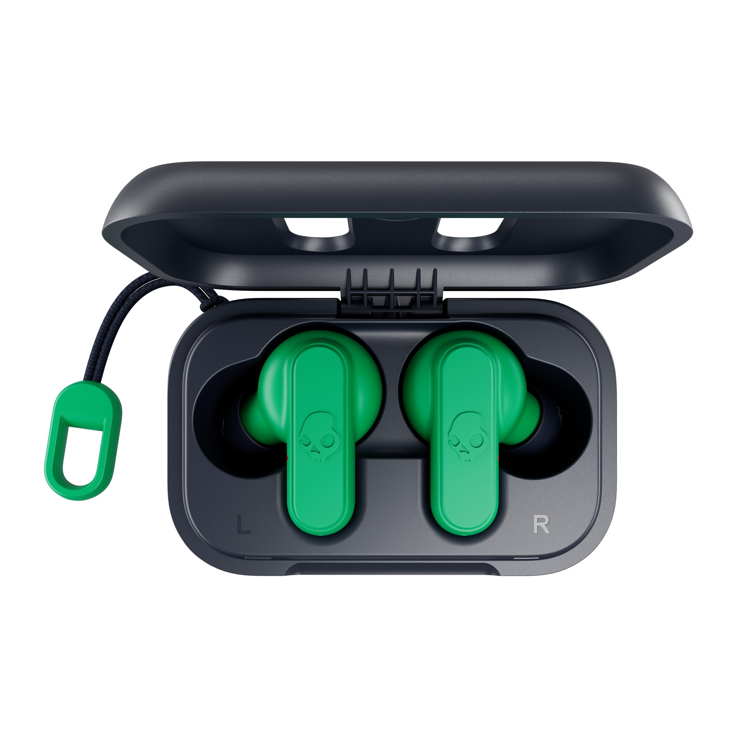 Наушники вкладыши беспроводные TWS Skullcandy DIME Blue/Green (S2DMW-P750) - Фото 1