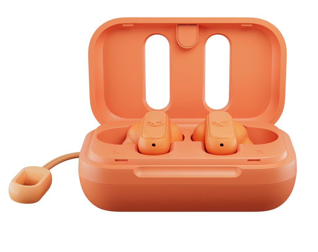 Наушники вкладыши беспроводные TWS Skullcandy DIME Golden Orange (S2DMW-P754) - Фото 1