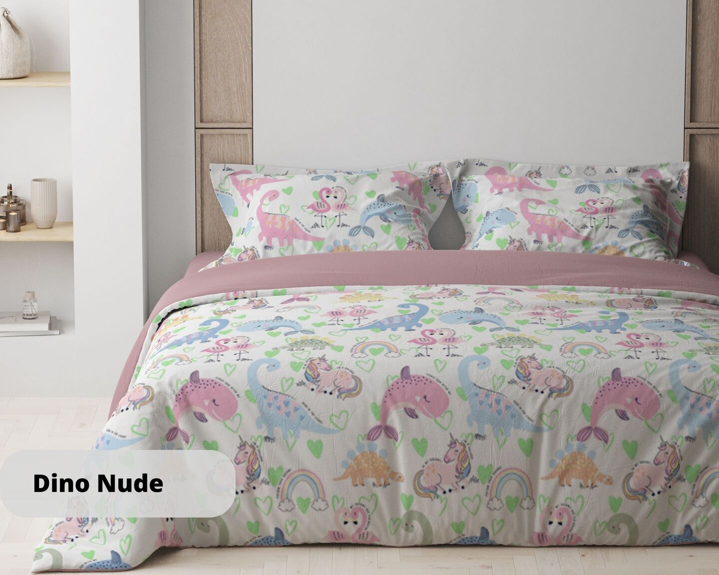 Комплект постільної білизни ТЕП Happy Sleep Dino Nude (2-03794_28226) - Фото 1