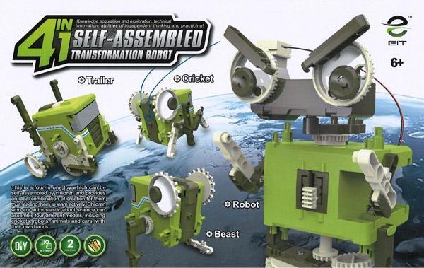 Конструктор-робот Same Toy Механобот 4 в 1 (DIY002UT) - Фото 1