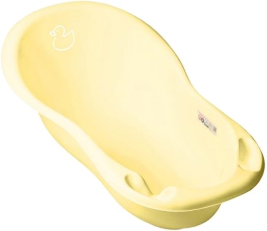Детская ванночка Tega Baby Утенок 102 см Светло-желтая (DK-005-132) - Фото 1