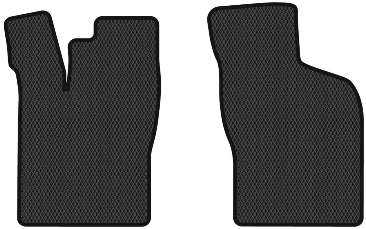 EVA килимки в салон авто передні EVAtech для Nexia Daewoo 1995-2016 1 покоління Htb EU DO31064AV2RBB - Фото 1