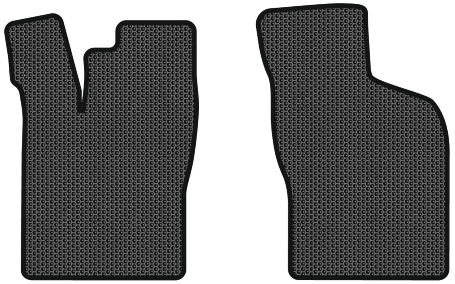 EVA килимки в салон авто передні EVAtech для Nexia Daewoo 1995-2016 1 покоління Htb EU DO31064AV2SBB - Фото 1