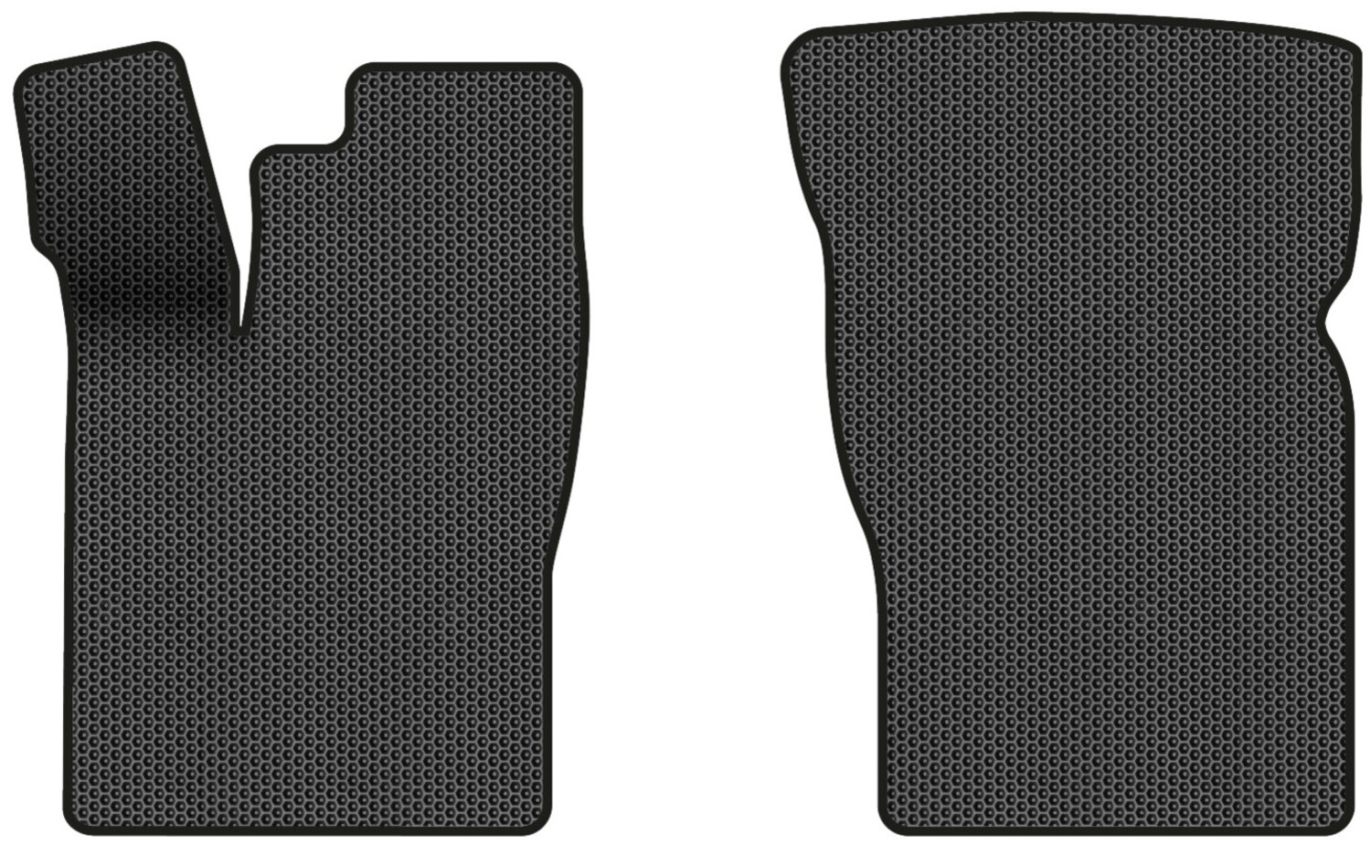 EVA килимки в салон авто передні EVAtech для Nexia Daewoo 1995-2016 1 покоління Sedan EU DO31065A2SBB - Фото 1