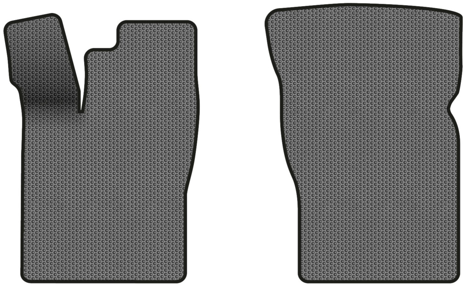 EVA килимки в салон авто передні EVAtech для Nexia Daewoo 1995-2016 1 покоління Sedan EU DO31065A2SGB - Фото 1