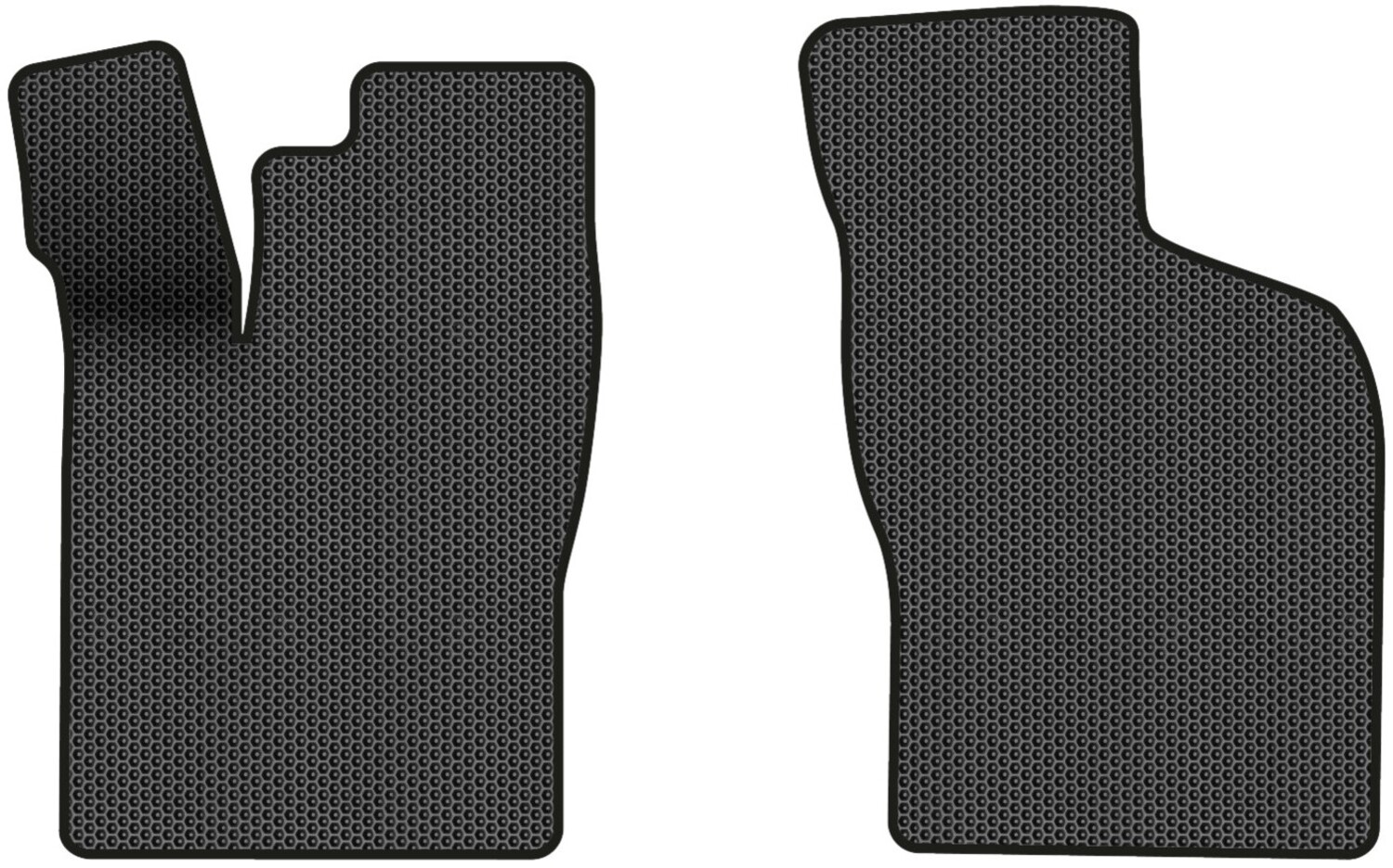 EVA килимки в салон авто передні EVAtech для Nexia Daewoo 1995-2016 1 покоління Sedan EU DO31065AV2SBB - Фото 1