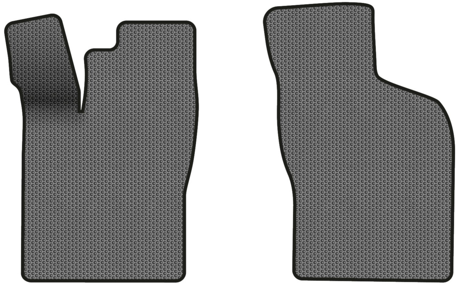 EVA килимки в салон авто передні EVAtech для Nexia Daewoo 1995-2016 1 покоління Sedan EU DO31065AV2SGB - Фото 1