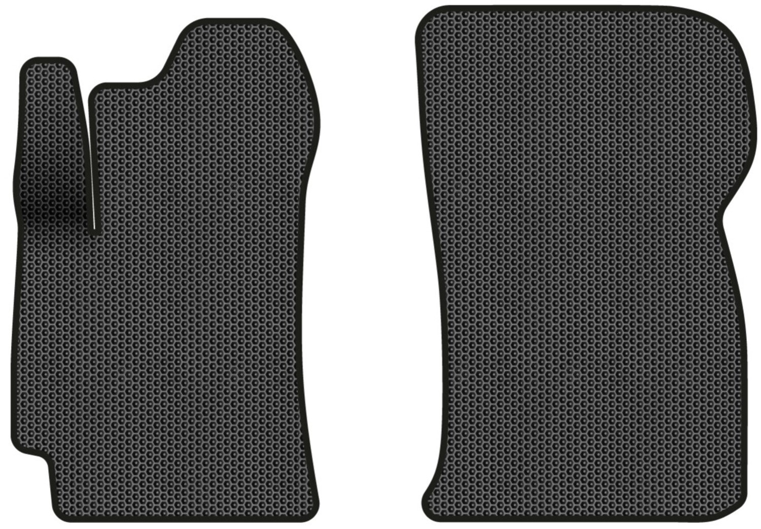 EVA килимки в салон авто передні EVAtech для Lanos Daewoo 1998-2017 1 покоління Htb EU DO31959A2SBB - Фото 1