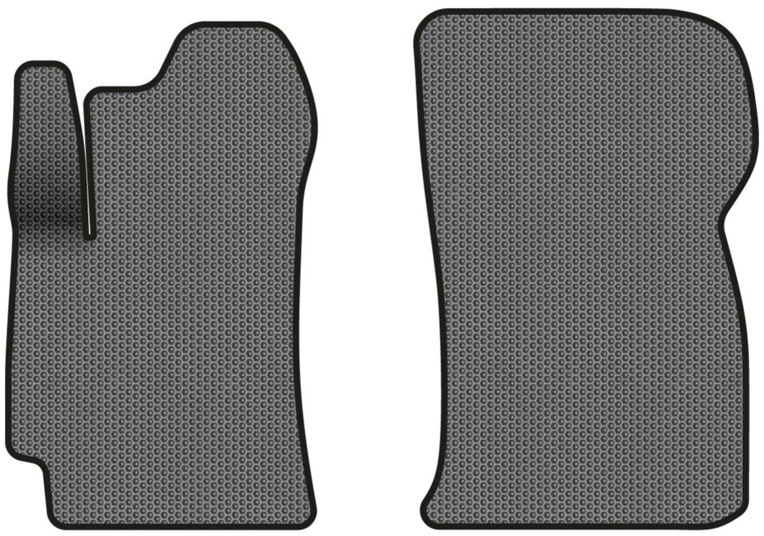 EVA килимки в салон авто передні EVAtech для Lanos Daewoo 1998-2017 1 покоління Htb EU DO31959A2SGB - Фото 1