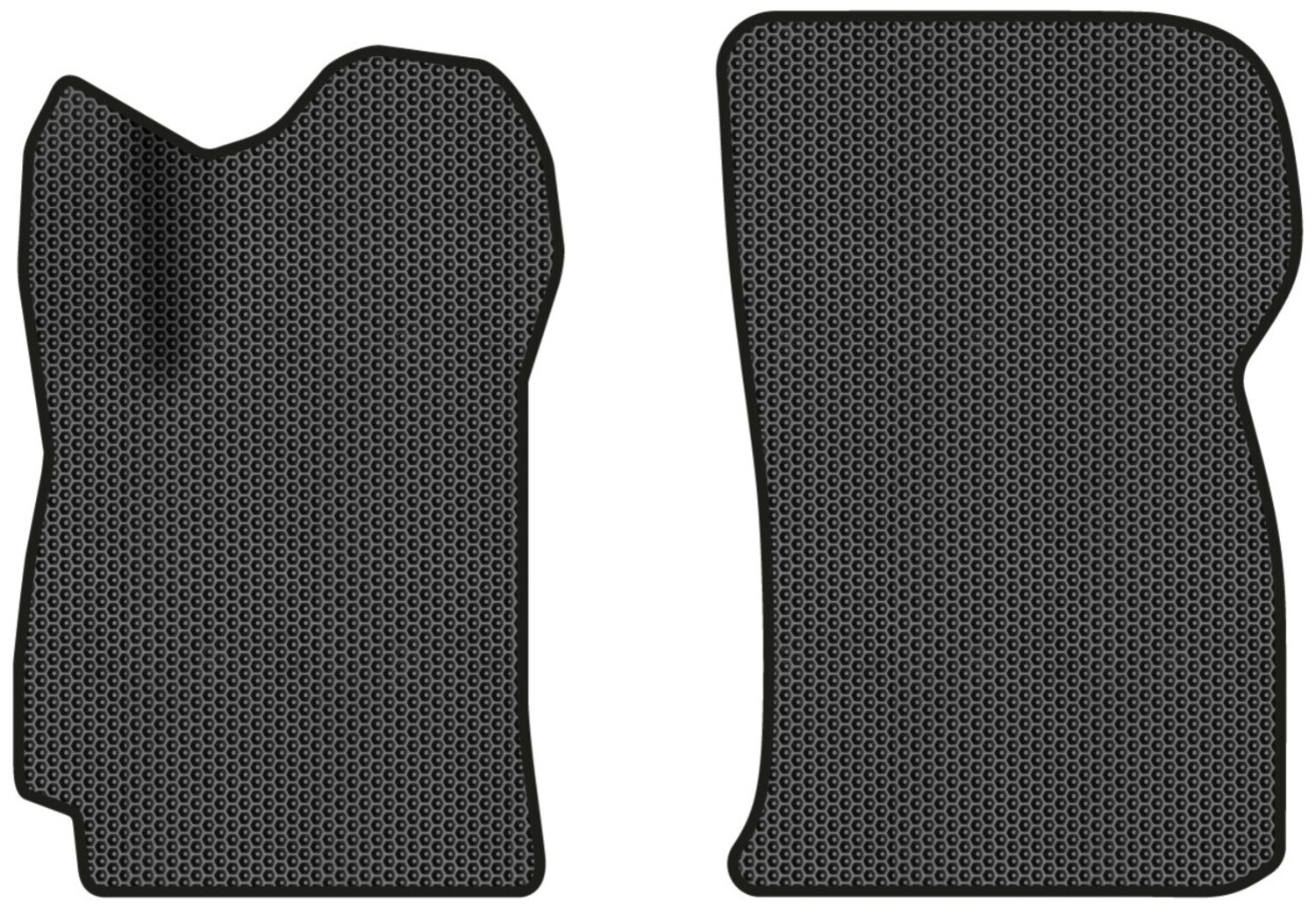 EVA килимки в салон авто передні EVAtech для Lanos Daewoo 1998-2017 1 покоління Htb EU DO31959AD2SBB - Фото 1