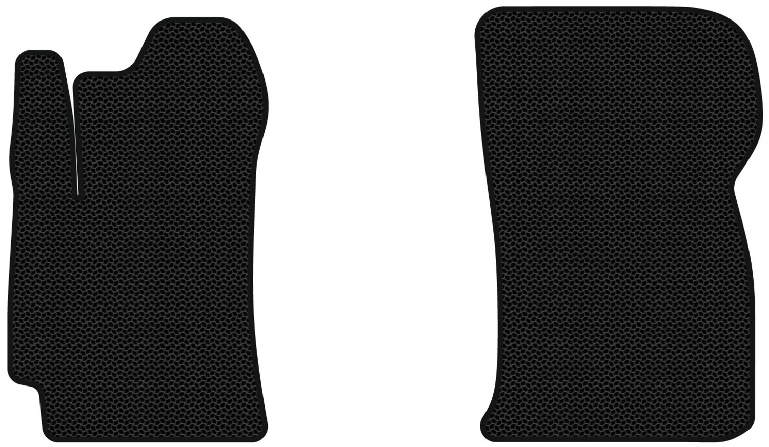 EVA килимки в салон авто передні EVAtech для Sens Daewoo 2002-2017 1 покоління Sedan EU DO33609A2KBB - Фото 1