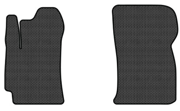 EVA килимки в салон авто передні EVAtech для Sens Daewoo 2002-2017 1 покоління Sedan EU DO33609A2SBB - Фото 1