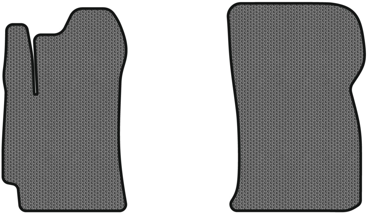 EVA килимки в салон авто передні EVAtech для Sens Daewoo 2002-2017 1 покоління Sedan EU DO33609A2SGB - Фото 1