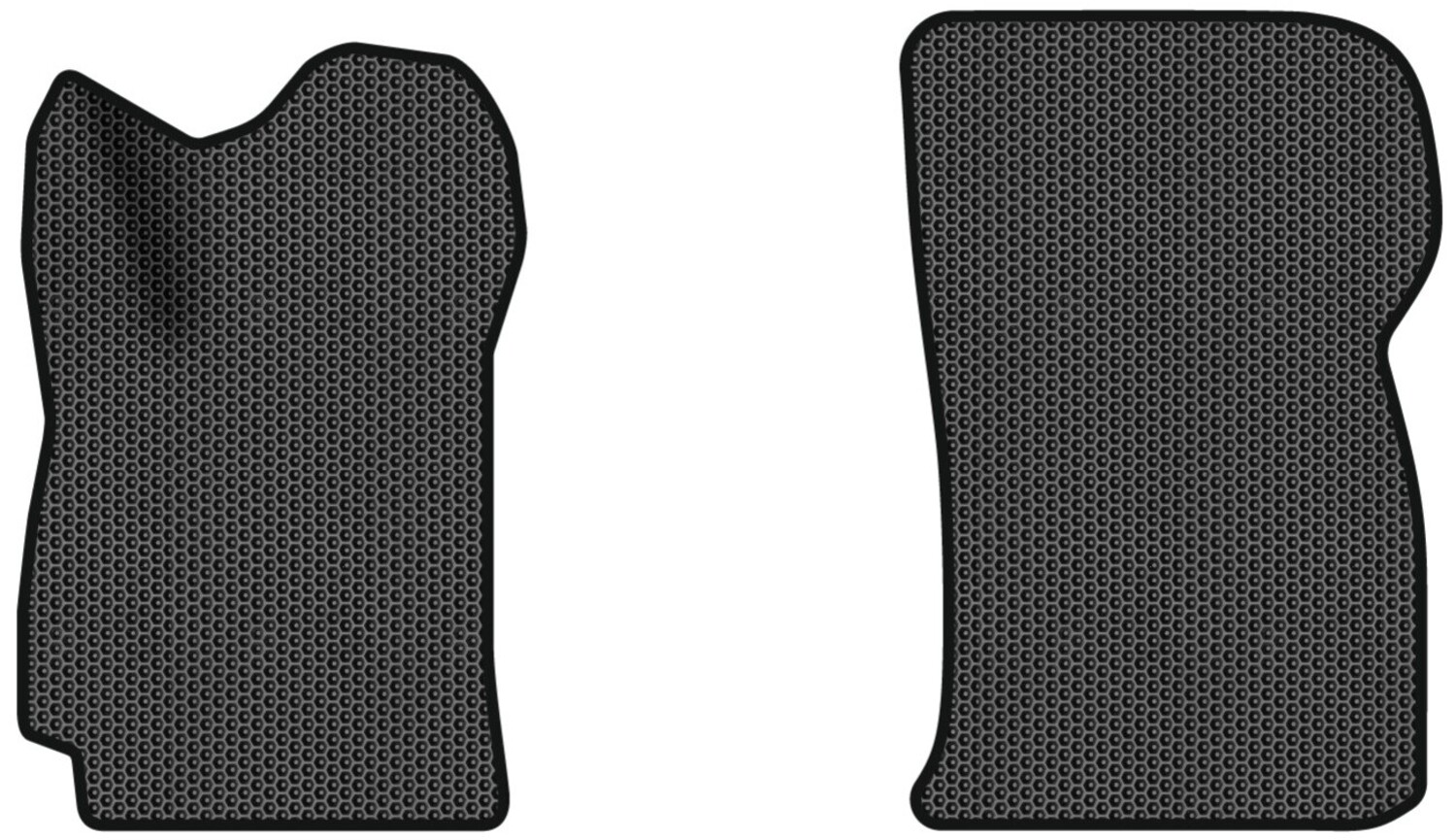 EVA килимки в салон авто передні EVAtech для Sens Daewoo 2002-2017 1 покоління Sedan EU DO33609AD2SBB - Фото 1