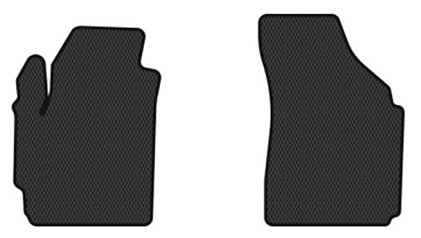EVA килимки в салон авто передні EVAtech для Matiz Daewoo 1997-2015 1 покоління Htb EU DO351AV2RBB - Фото 1